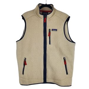 Patagonia Tan Retro Fleece Vest